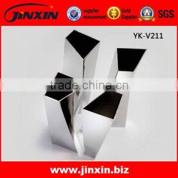 Modern Stainless Steel Large Decorative Vases for Floor photo-4