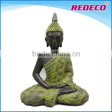 2017 newly antique copper large resin buddha statue