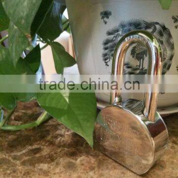 High Quality Solid Hardened Stainless Steel Master Lock Padlock With Chromed Finished photo-5