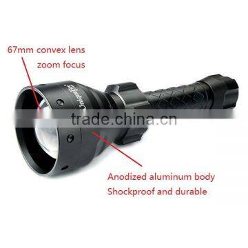 UF-1405 T67 KIT Aspheric Zoom lens torch IR illuminator