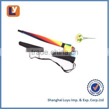 27" Golf Rainbow 24ribs Umbrella in Pongee Fabric Umbrella to South America photo-6