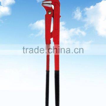 Good quality 90 degree bent nose pipe wrench