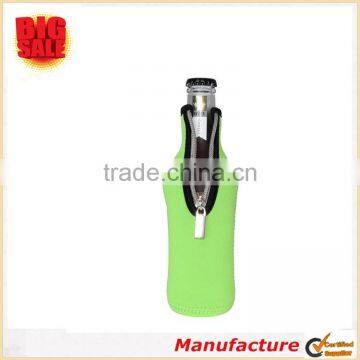 2018 World Cup Cheap Bottle Sleeve Neoprene Collapsible Zipper Bottle Multi-style Beer Cooler for Keep Beer Cider Water Cool photo-3