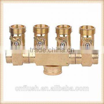 Brass 4-way Ball Valve photo-3