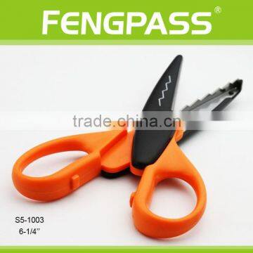 S5-1003 6.25 Inch 2Cr13 Stainless Steel Blade With Colorful Plastic Handle Kid Stationery photo-3