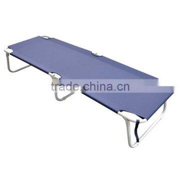 22mm Steel Tube Beach Sun Bed Lounge Chair Sunbed