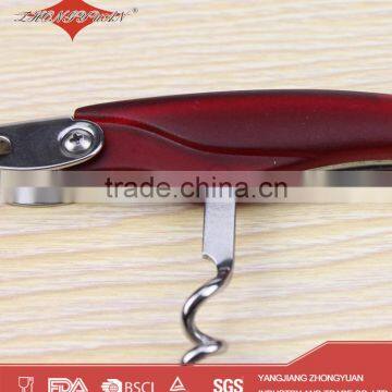 ZY-K1032 Daily Using Multi Cork Corkscrew Wine Opener With Plastic Handle photo-6