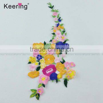 Sewing On Applique Embroidery Patches Lace Fabric Venice for Clothes Decorated photo-4