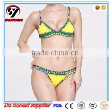 2017 Shuoyang factory wholesale bikini swim wear\brazilian bikini