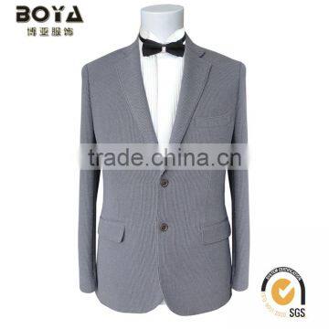 New arrival mens regular fit casual suit cheap blazer with contrast color lining