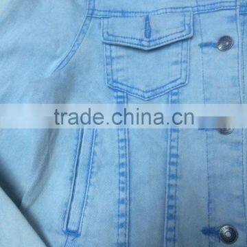 G Men Jean Jacket Men Fashion Coat Wholesale Clothing Washed Jean Jacket in Stock photo-6