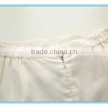 Ladies Formal Mesh Suits Embroidery White Elegant Blouse And Skirt Sets photo-6