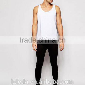 Men black soft loungewear fitness wear leggings OEM custom factory in China