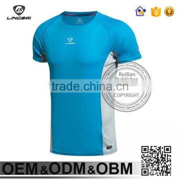 100% Polyester Men's T-Shirts Custom Sportswear