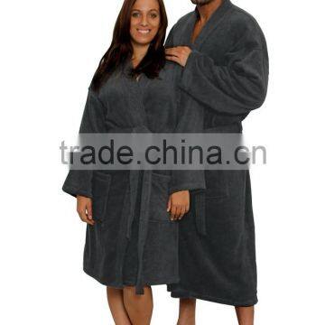 China Supplier 100% Cotton Luxury Hotel Bathrobe photo-3
