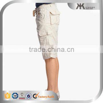 Modern Mens Latest Design 100 Cotton Fabric Casual Cargo Boxer Shorts photo-2