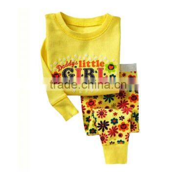 S15529A 2017 Newest Design Lovely kids cotton pajamas sleepwear