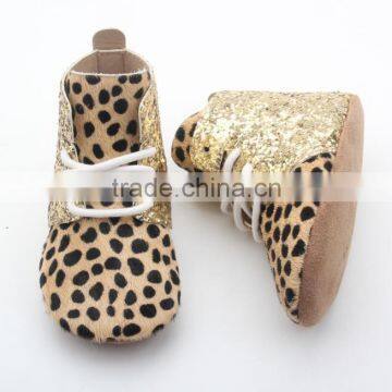 2017 Popular Styles New Pony Hair Leather Kids Boots Wholesale photo-3