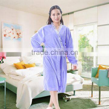 New Arrival Fashion Excellent Material 2015 Casual Bathrobe