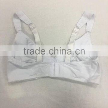 Women's Lace Full Figure Wire Free Nursing Breastfeeding Maternity Bra photo-3