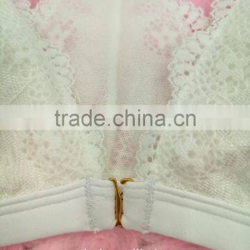 China Underwear Manufacturer Nice Full Lace Bra Penty Women Sexy Open Lingerie photo-4