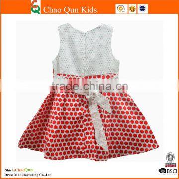 Cute Children Girl Party Wear Western Dress for Sale photo-5
