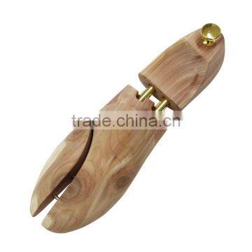 Individual Packing and Custom Logo Available Red Cedar Wood Shoe Stretcher With Double Tube photo-5
