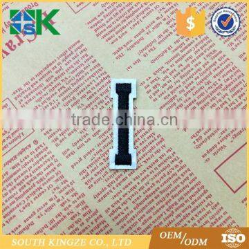 Black Letters A-Z Embroidered Motif Applique Iron On Patches Patch Sew Clothing photo-4