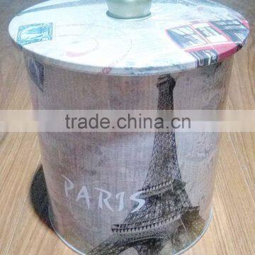 Multifunctional Novelty High Quality Customized Cylinder Tin Storage Box for Promotion photo-2