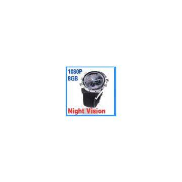 the first FULL HD IR Night Vision watch camera mini camera