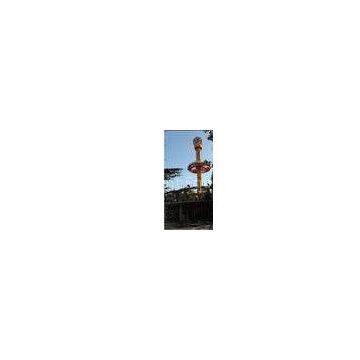 OEM 380V Children Park Chair Swing Ride Equipment Topple Tower for 32 Persons