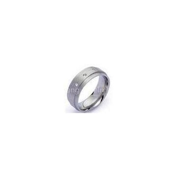 High quality Silver Ladies non-allergic Stainless Steel  Gothic style  finger Ring