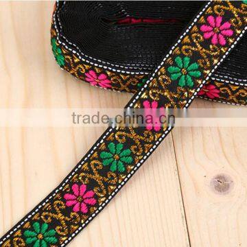 Factory Directly Sale Polyester Jacquard/ethnic/embroidery Ribbon for Garments photo-4