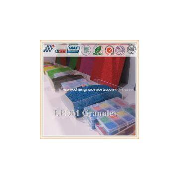 Multipurpose Colorful EPDM Rubber Granule for Running Track, Race Track, Kids Playground Surfaces,etc. photo-2