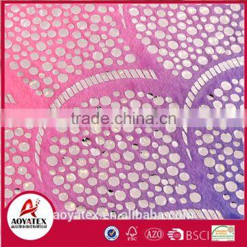 Super Soft Gradient Color Sequins Flannel Fleece Mermaid Tail Blanket photo-5