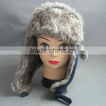 2014 imitation fur customized hat winter bomber hat