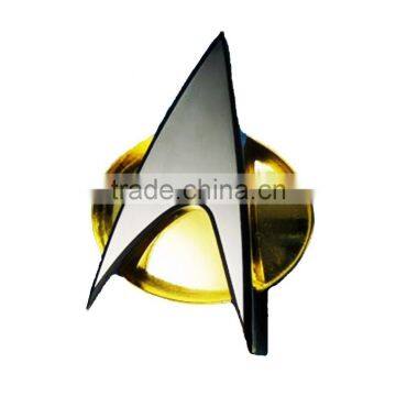 Star Trek The Next Generation Series COMMUNICATOR Magnetic Metal Replica BADGE