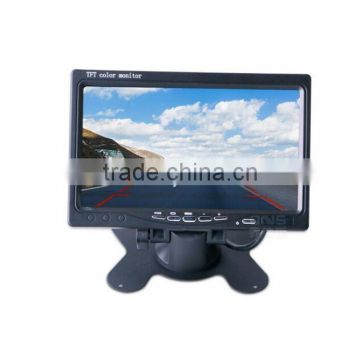 7 inch Monitor with Bluetooth Handsfree and Multimedia Play/backup rearview mirror monitor with camera