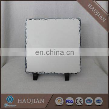 sublimation square rock photo rock tile with printable coat rock photo frame