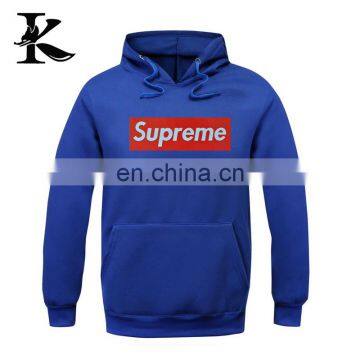 2017 Spring Latest Fashion Wholesale 100%cotton Long Sleeve no Zipper Couple Hoodie Jacket photo-5