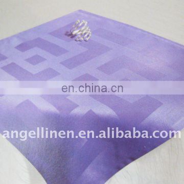 100% cotton jacquard hotel napkins in solid colors