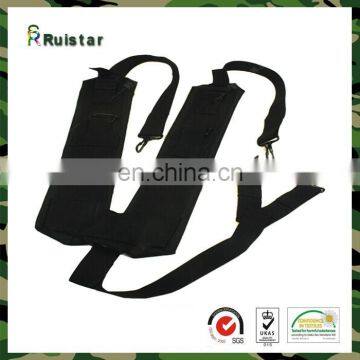 100% polyester Black Military elt Suspender , Sling