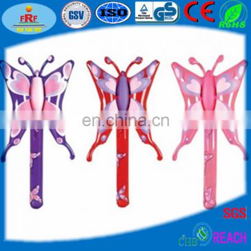 Inflatable PVC Stick in Butterfly Shape