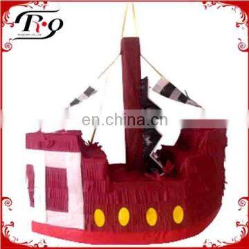 theme party pirate treasure boat pinata decoration