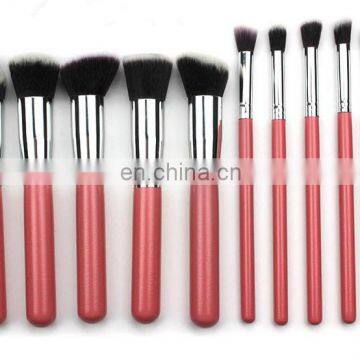 Hot Selling Wholesale 10 Makeup Brush Set Ten Make-up Brush Kit Colour Makeup Tools 5 Big m 5 Small Brush photo-3