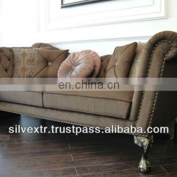 Galleria Designer 3 Seater Classic/Contemporary Sofa Tufted