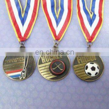 Sports metal medal awards and trophy
