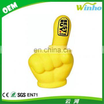 Winho PU Soft Hand Pu Finger Shape Anti Stress Ball photo-5