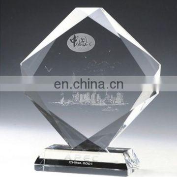 Unique Design Crystal Trophy Star For Anniversary Gifts