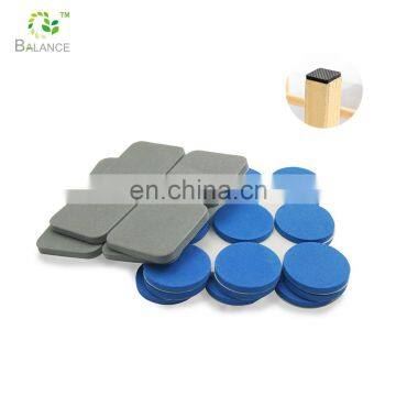 High Quality Furniture Foot Pad Customized Size furniture EVA + felt material furniture pad